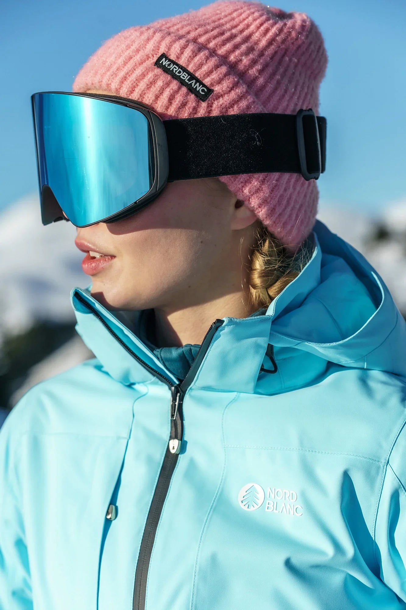 Skijacke Damen - AVEN blau-10