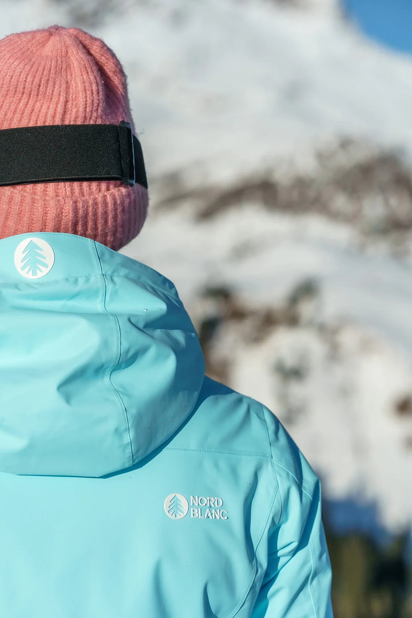 Skijacke Damen - AVEN blau-11
