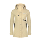 Winter and ski jacket women's - SLEDDING beige