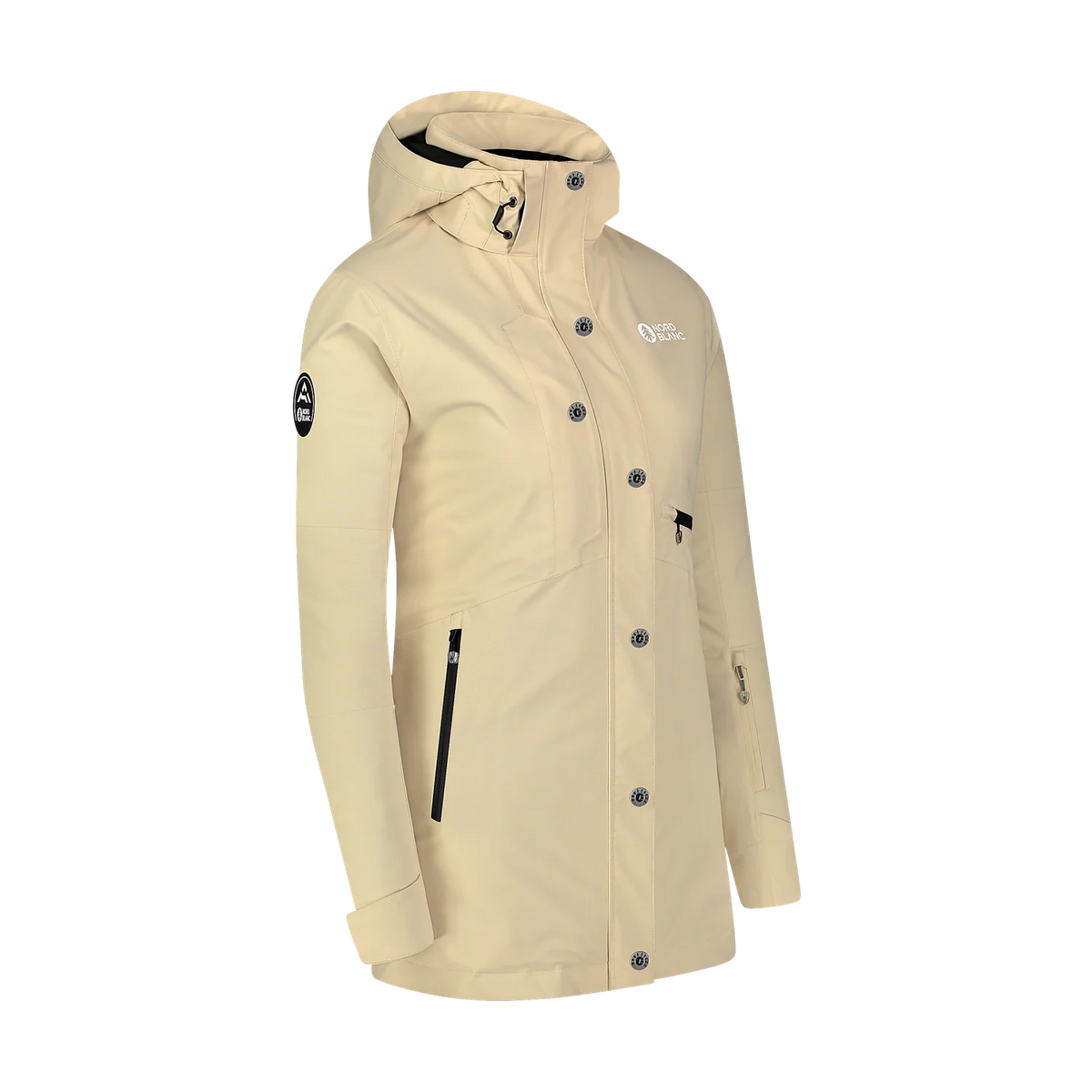 Winter and ski jacket women's - SLEDDING beige – image 2