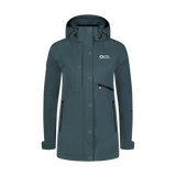 Winter and ski jacket women's - SLEDDING green
