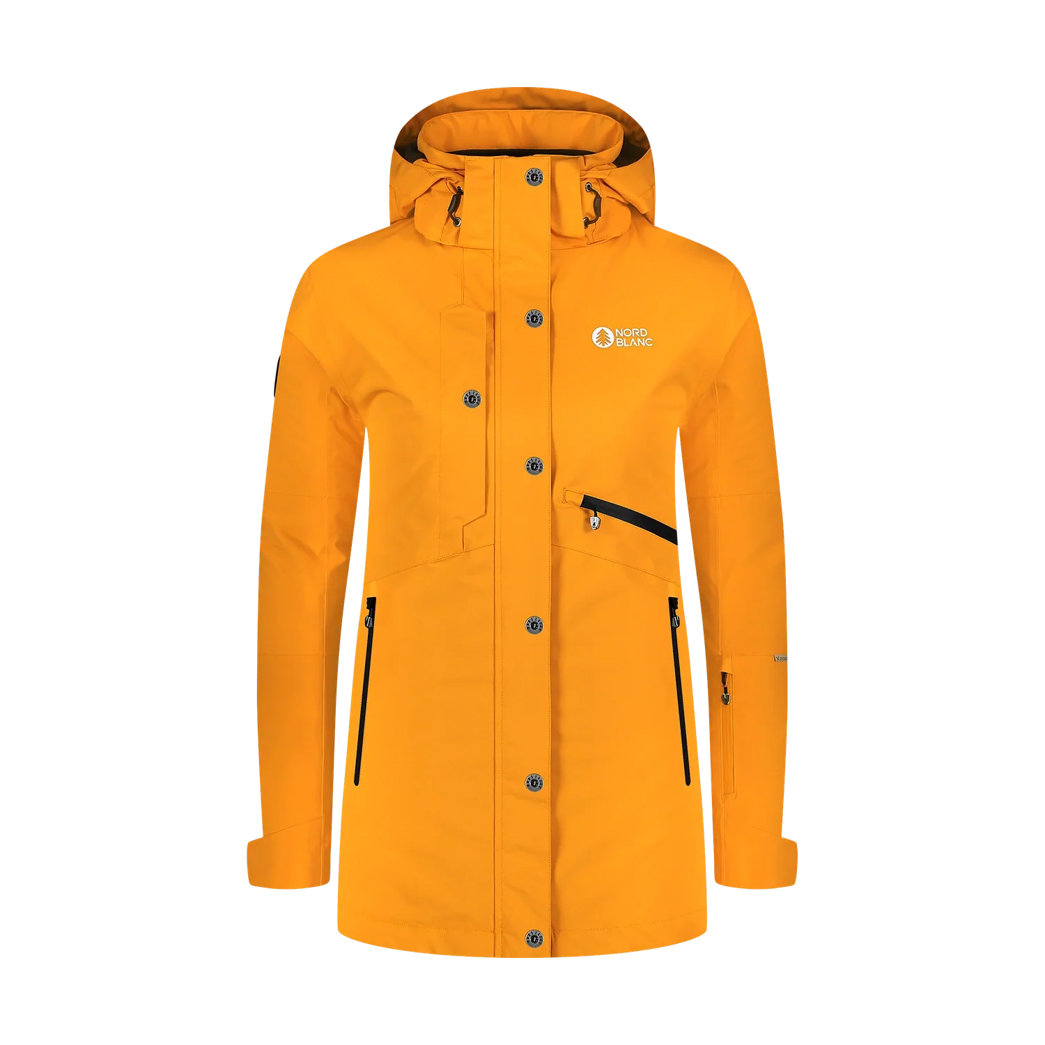 Winter- und Skijacke Damen - SLEDDING gelb