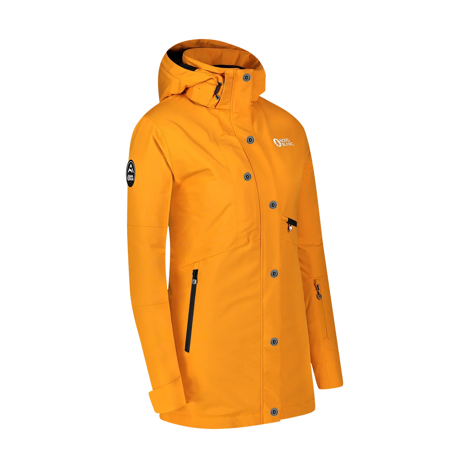 Winter and ski jacket women's - SLEDDING yellow-2