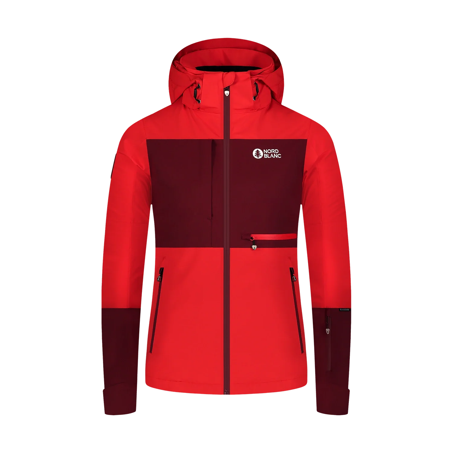 Skijacke Damen - ICEFALL rot