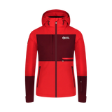 Skijacke Damen - ICEFALL rot