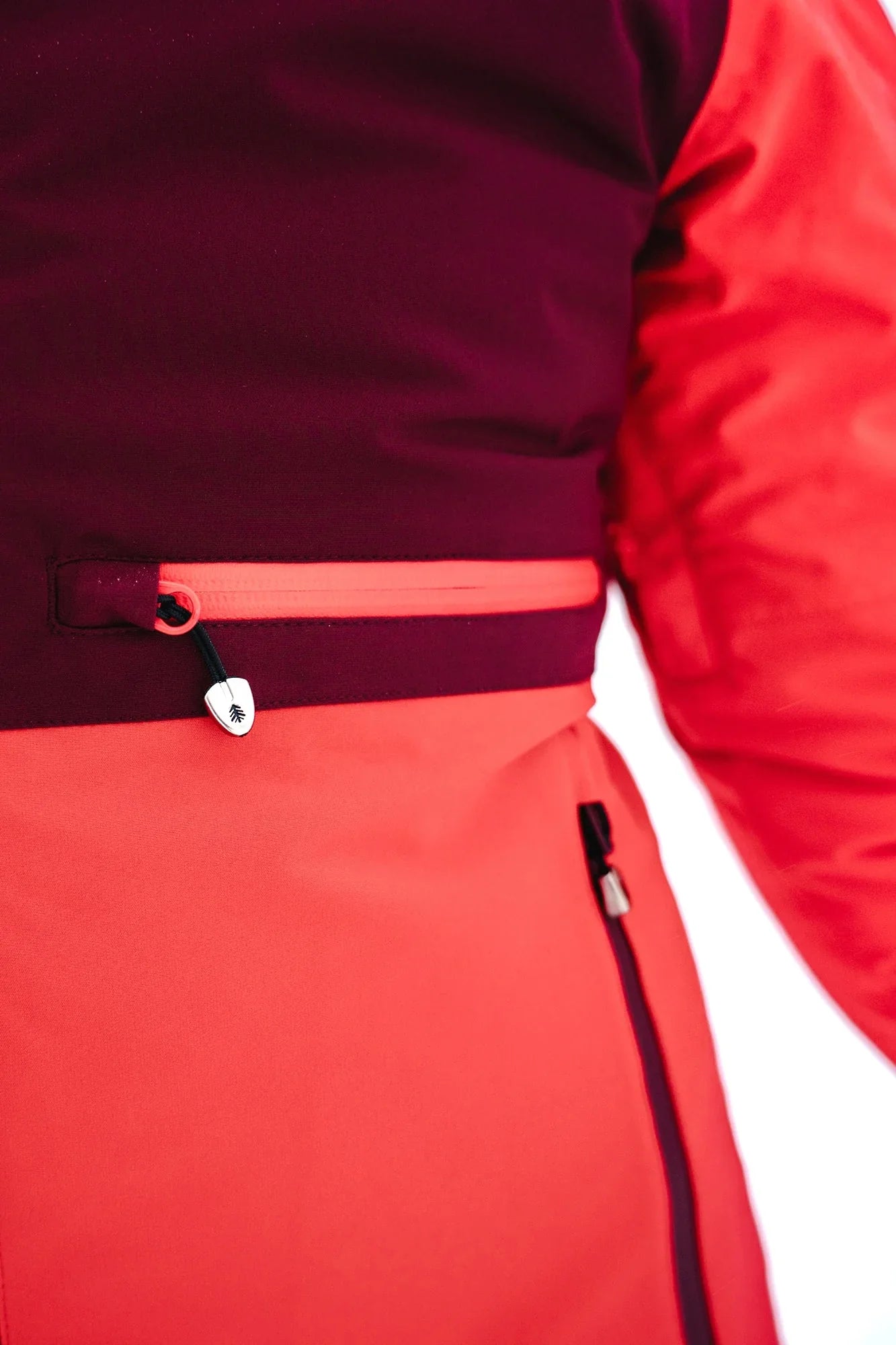Skijacke Damen - ICEFALL rot-6