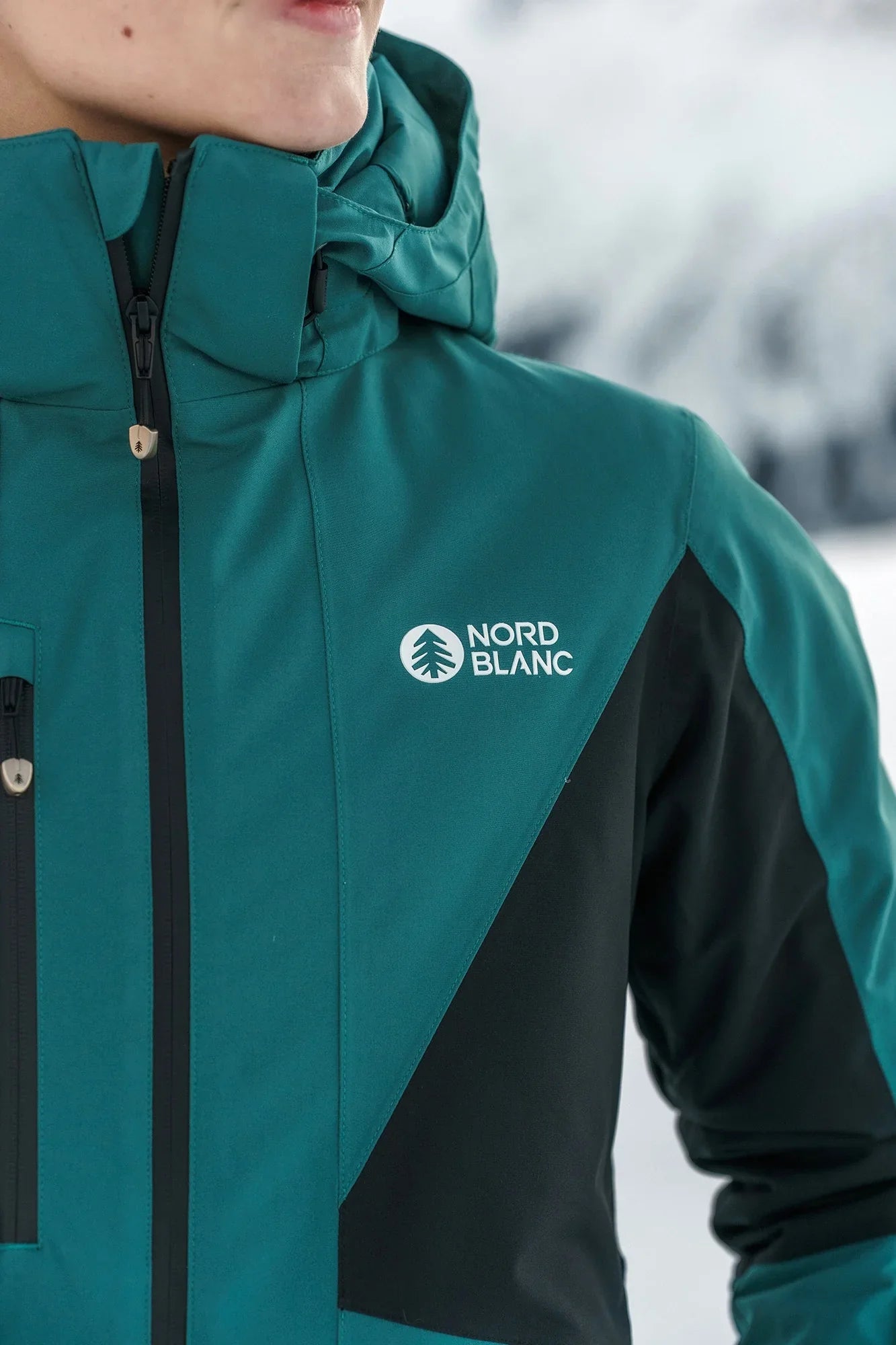 Ski jacket women's - TWILIGHT green-7