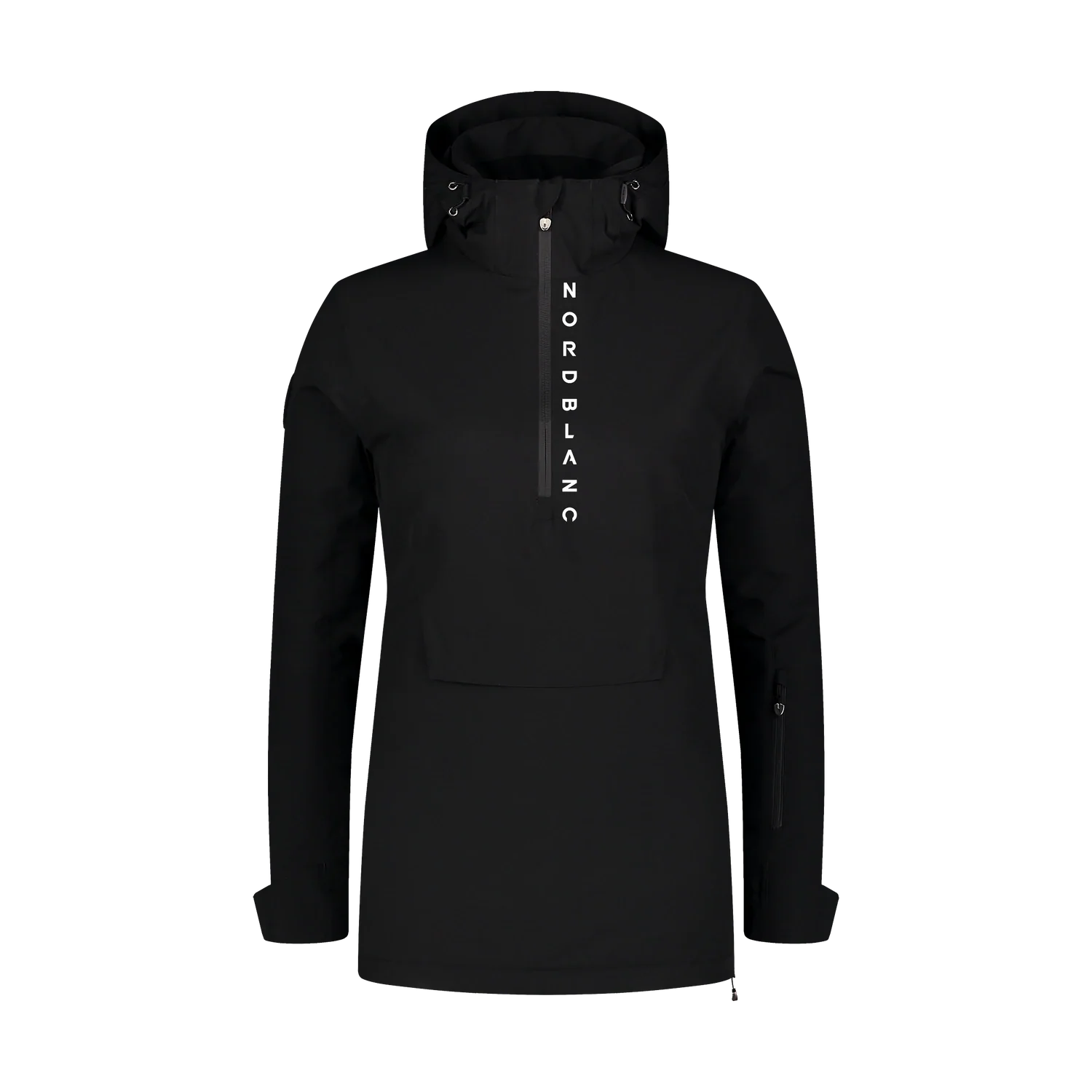 Geacă anorak pentru snowboard pentru snowboard negru pentru femei - WINTERFUN negru-1