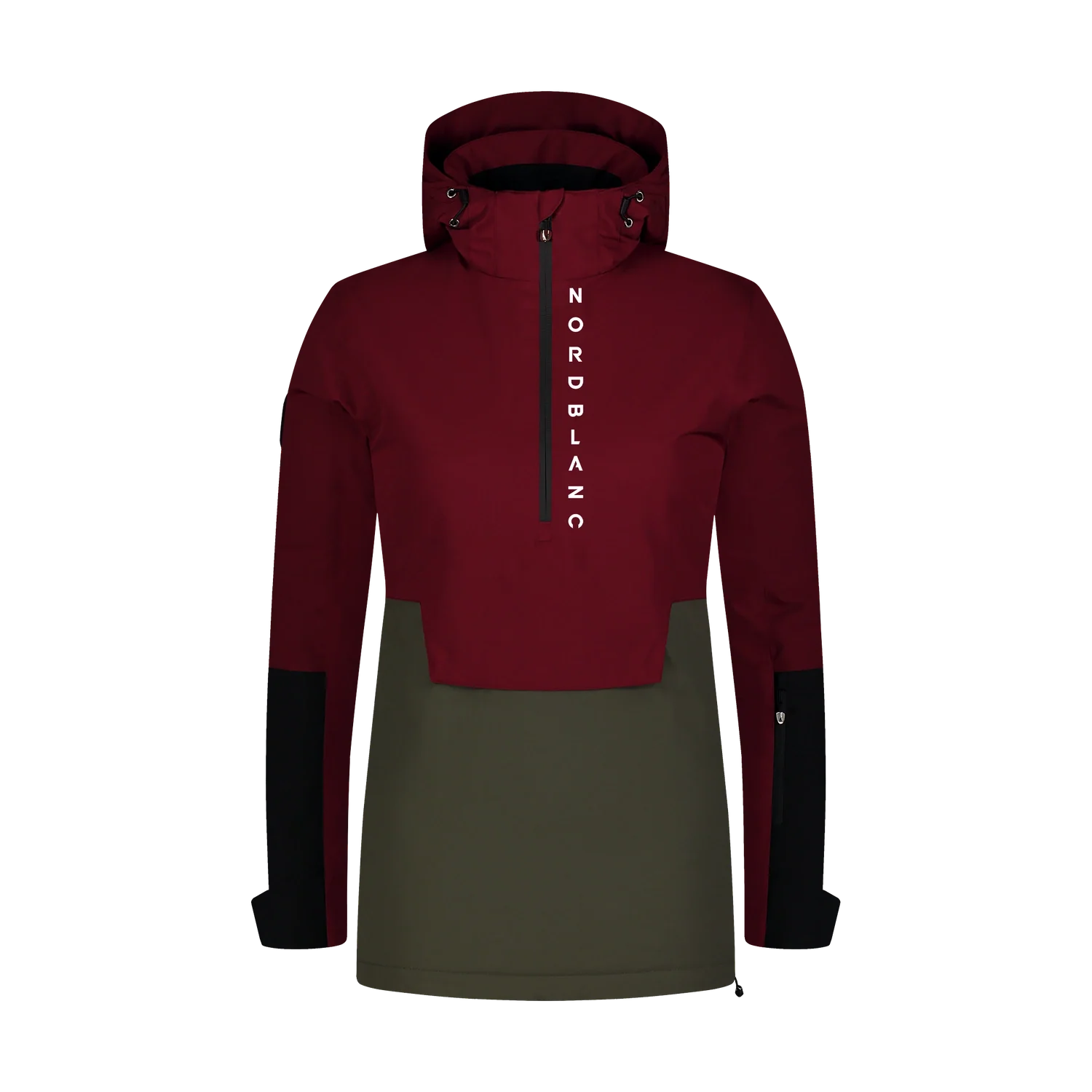 Snowboard-Anorak Damen - WINTERFUN weinrot-1