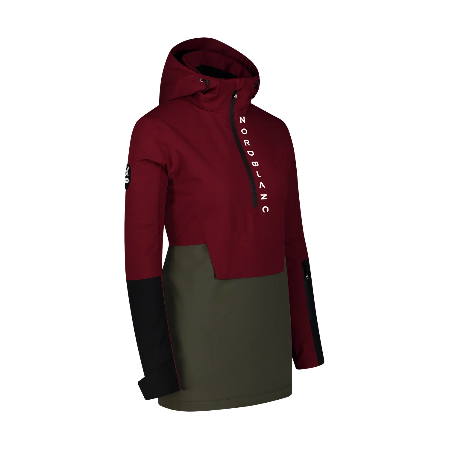 Snowboard-Anorak Damen - WINTERFUN weinrot-2
