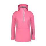 Geacă anorak pentru snowboard pentru snowboard roz pentru femei - WINTERFUN roz
