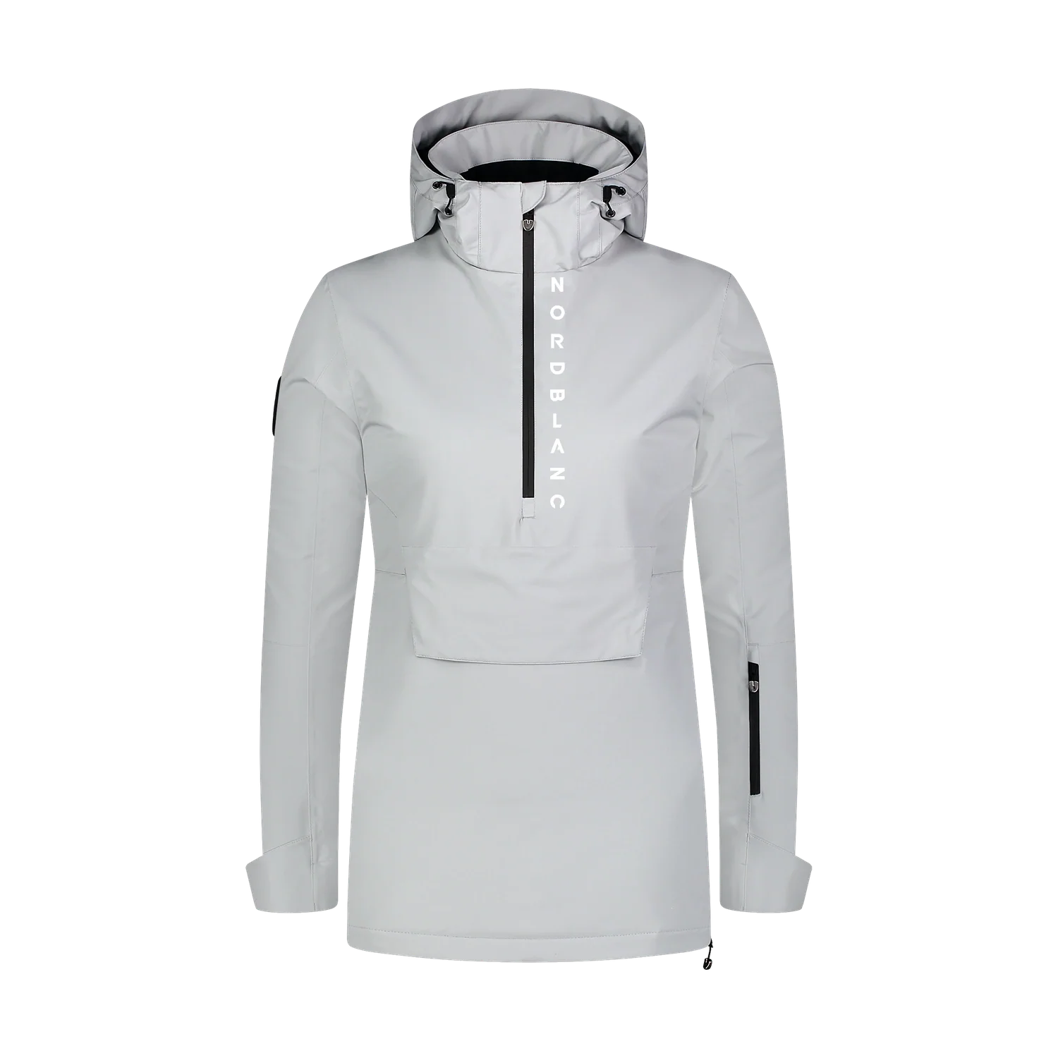 Geacă anorak pentru snowboard pentru snowboard gri pentru femei - WINTERFUN gri-1