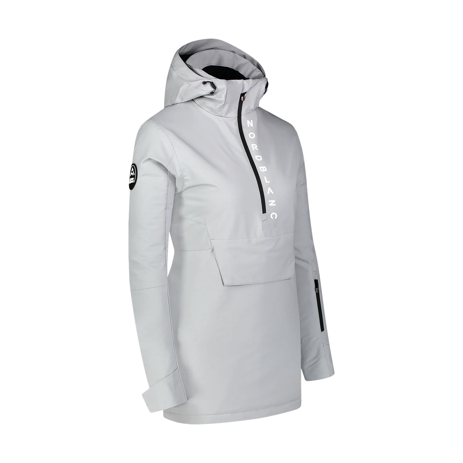Geacă anorak pentru snowboard pentru snowboard gri pentru femei - WINTERFUN gri-2