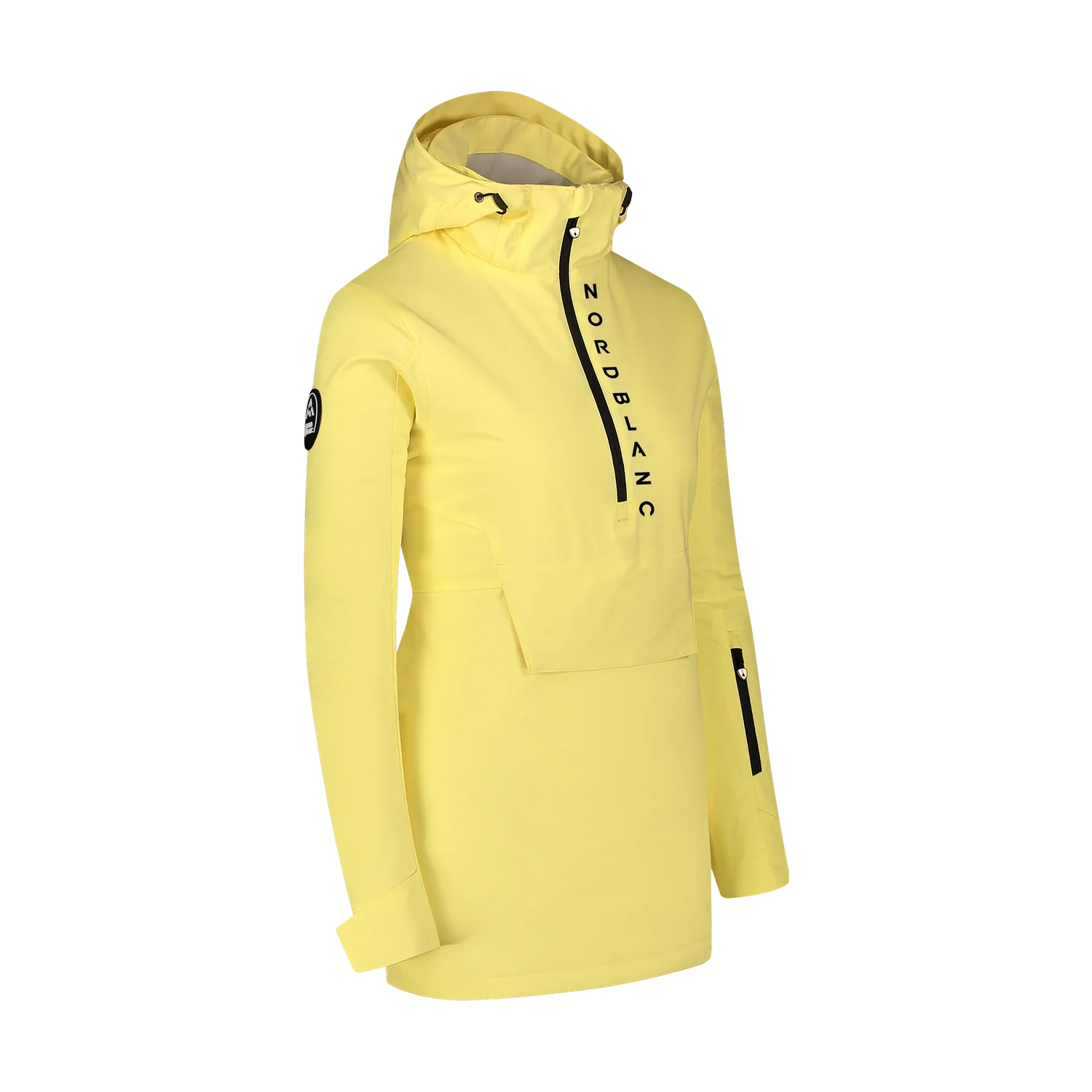 Geacă anorak pentru snowboard pentru snowboard galben pentru femei - WINTERFUN galben-2