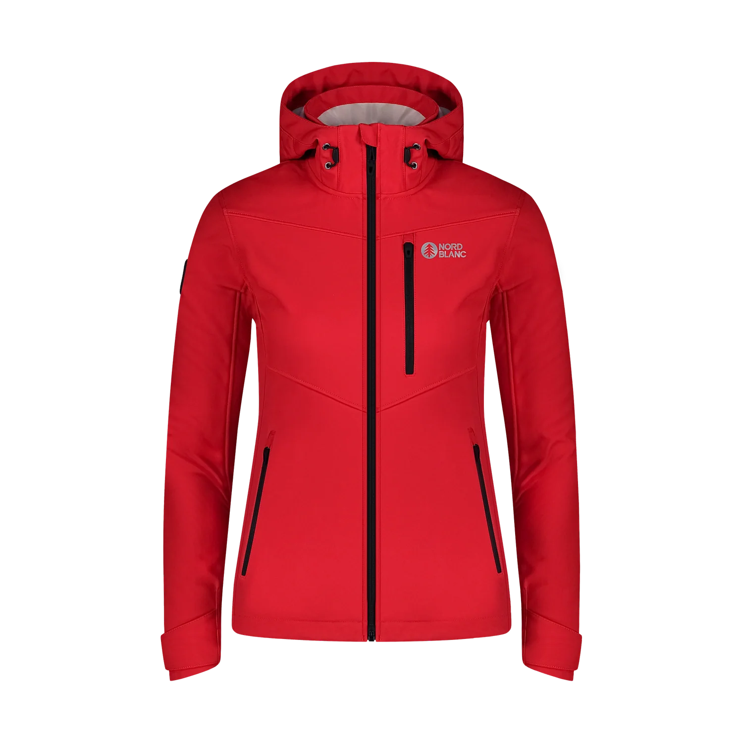 Softshell jacket with fleece women's - TARN red-1