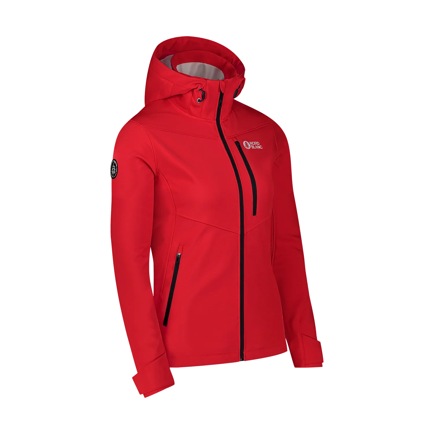 Softshell jacket with fleece women's - TARN red-2