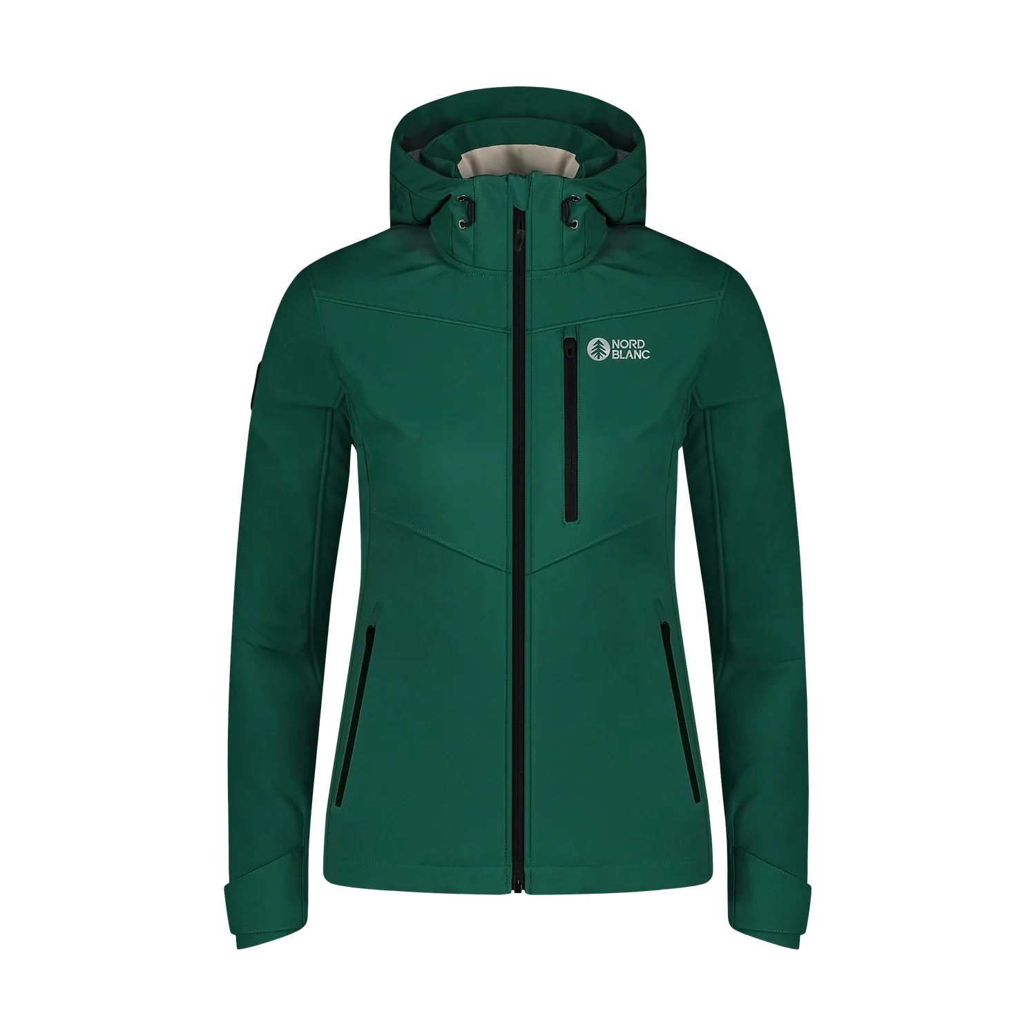 Softshell jacket with fleece women's - TARN green