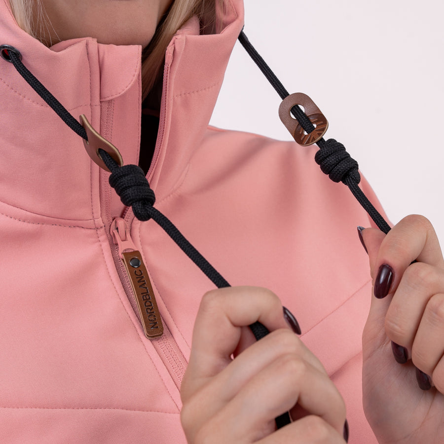 Adjustable hood drawcord