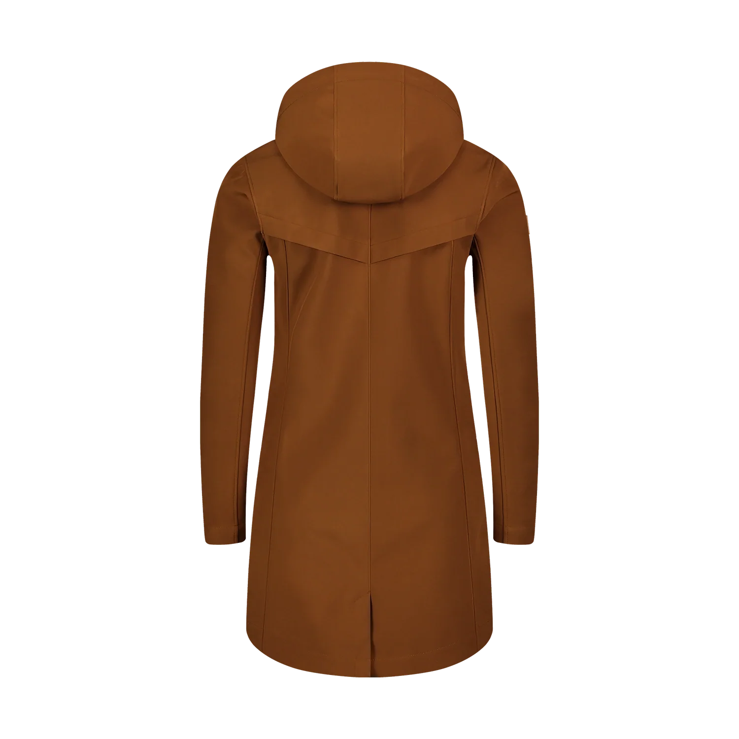 Softshell parka with fleece women's - DOMINOES brown-10