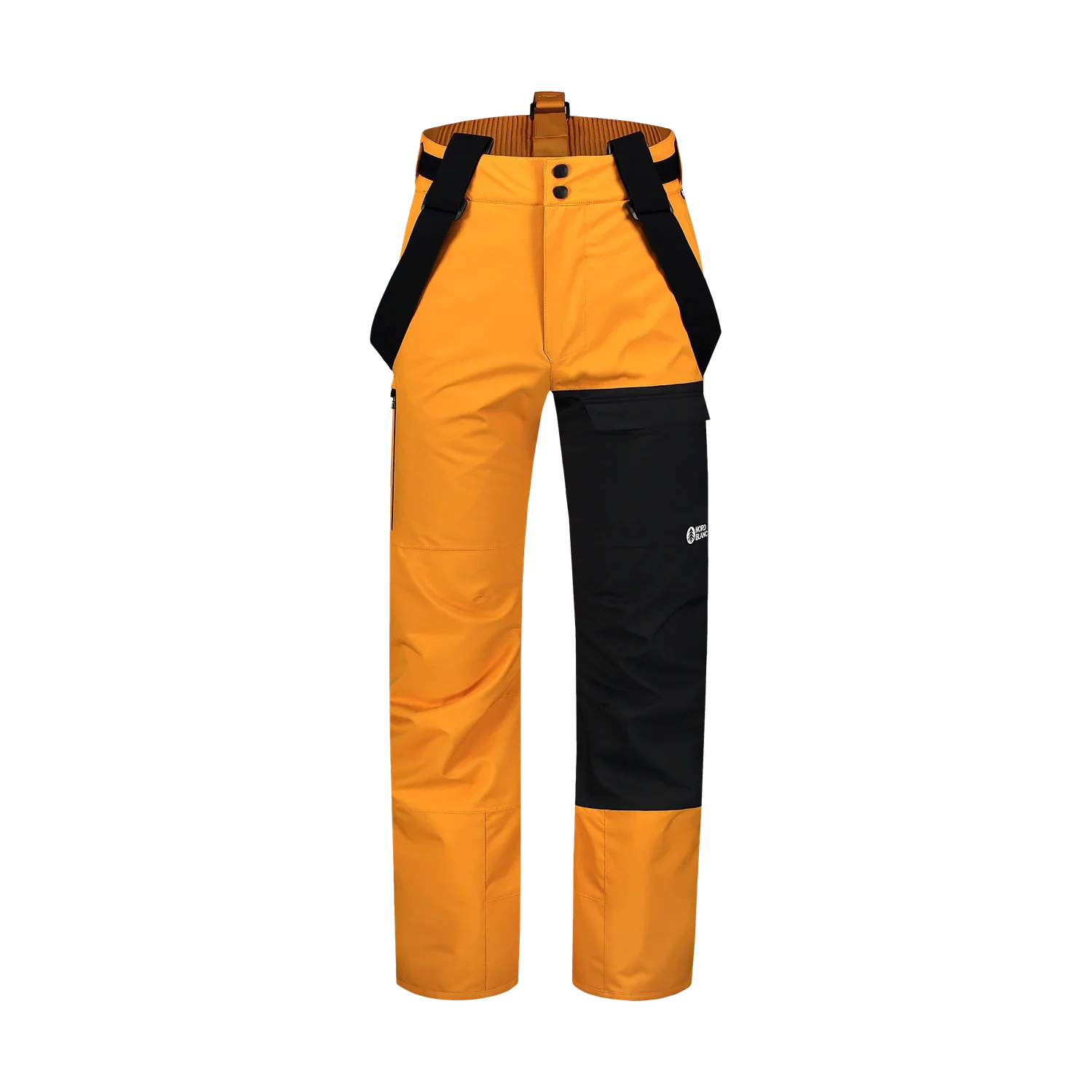 Ski- und Snowboardhose Herren - PLOW gelb-1