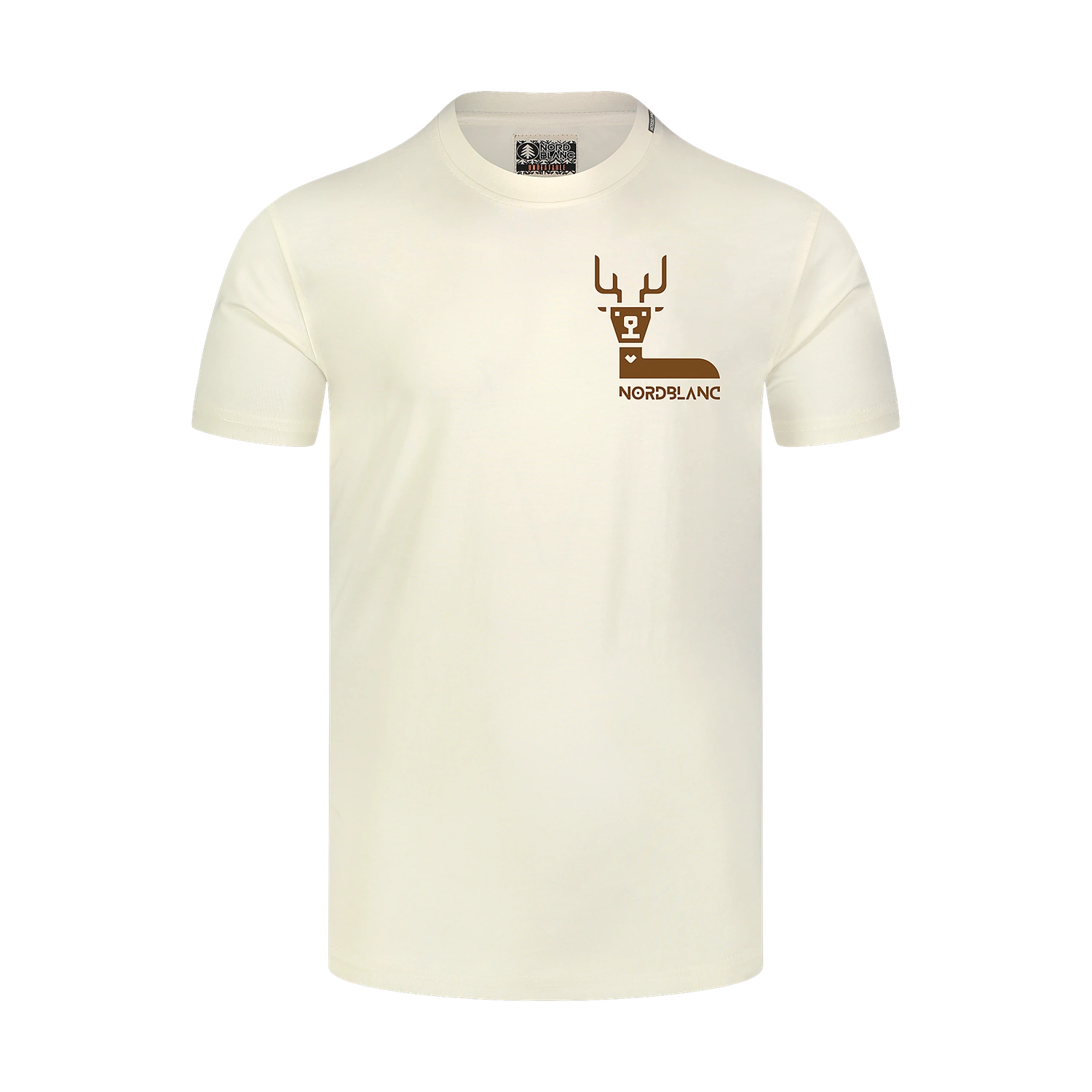 Cotton t-shirt men's - ANTLERS white-1