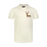 Cotton t-shirt men's - ANTLERS white