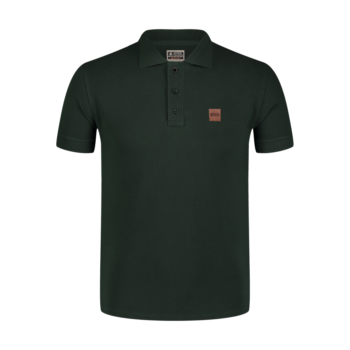 Bavlněné polo tričko pánské - GOLF zelené-1