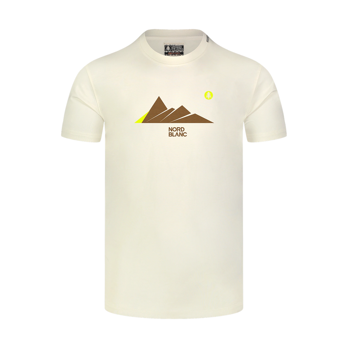 Baumwolle T-Shirt Herren - ORIGAMI weiß