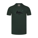 Cotton t-shirt men's - ORIGAMI green