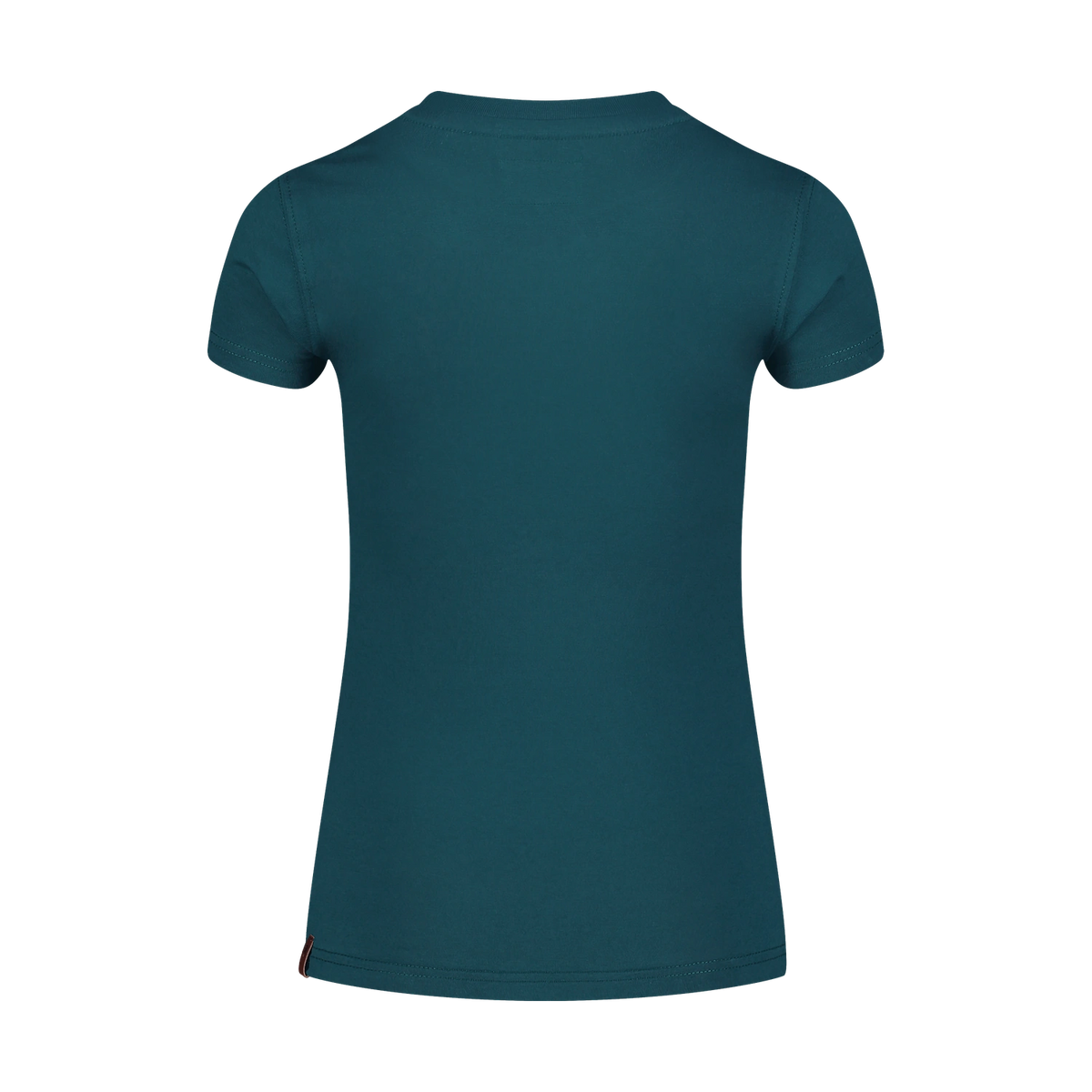 T-shirt i bomull dam - AGNES blå – bild 2
