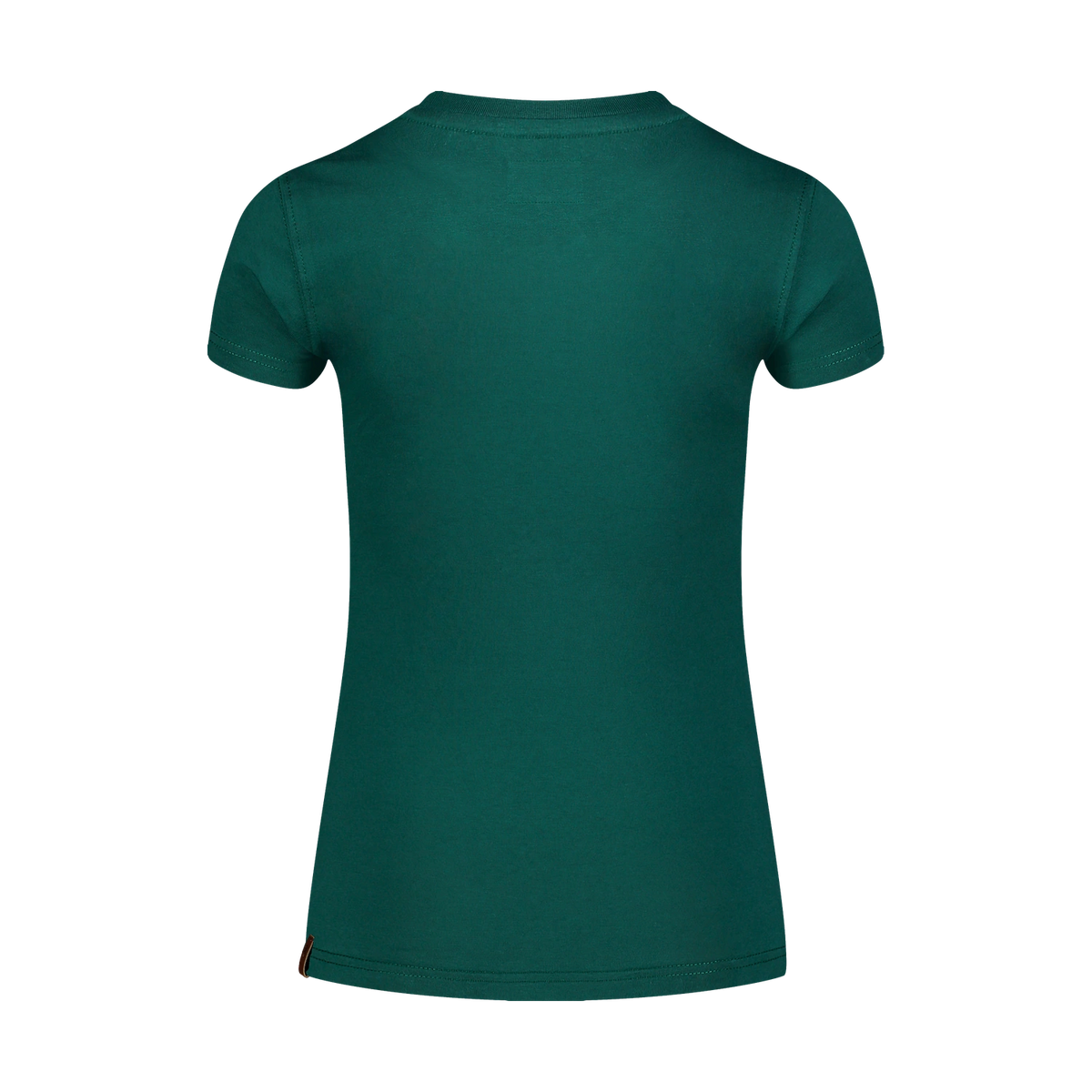 T-shirt in cotone donna - AGNES blu petrolio – immagine 2