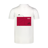 Tricou din bumac pentru bărbați - DOMESTIQUE alb