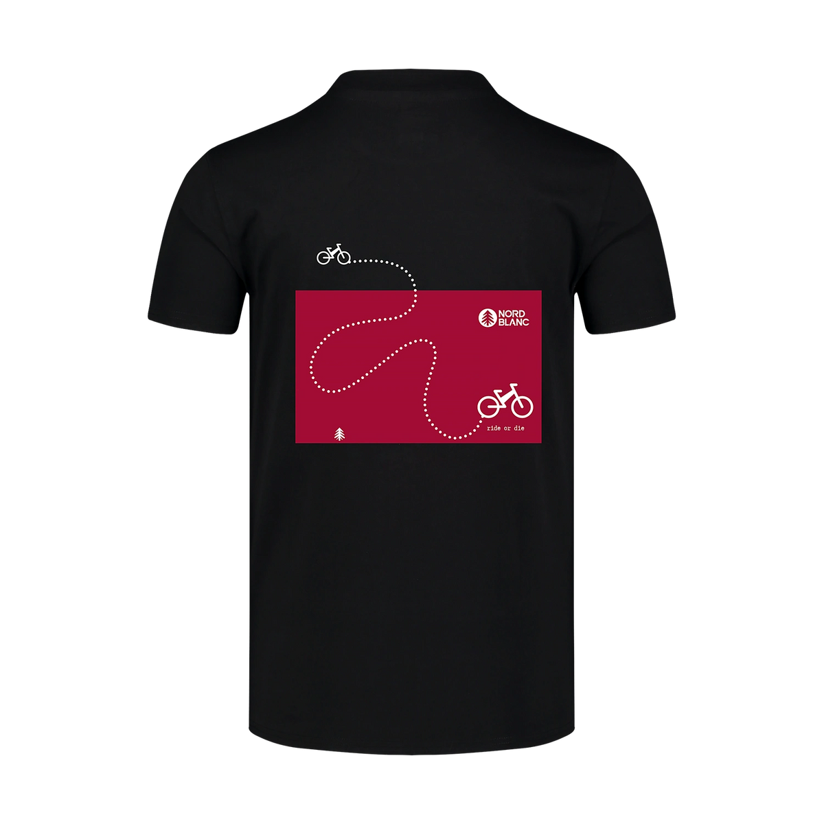 Pamučna majica muška - DOMESTIQUE crna