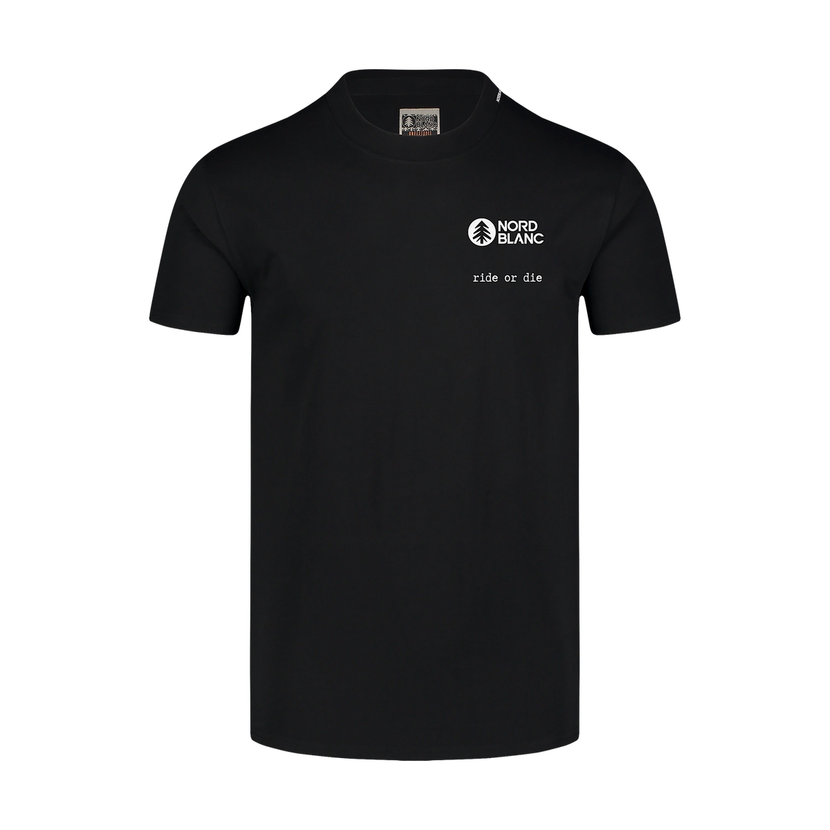 Cotton t-shirt men's - DOMESTIQUE black – image 2