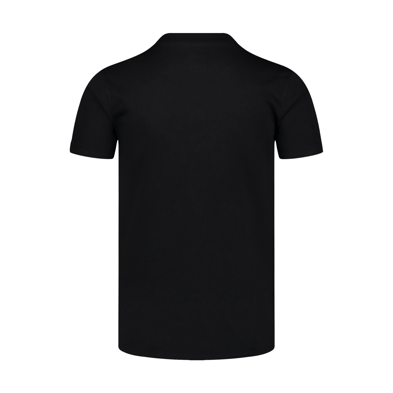 Cotton t-shirt men's - ALONE black-2