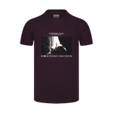 Cotton t-shirt men's - ALONE violet