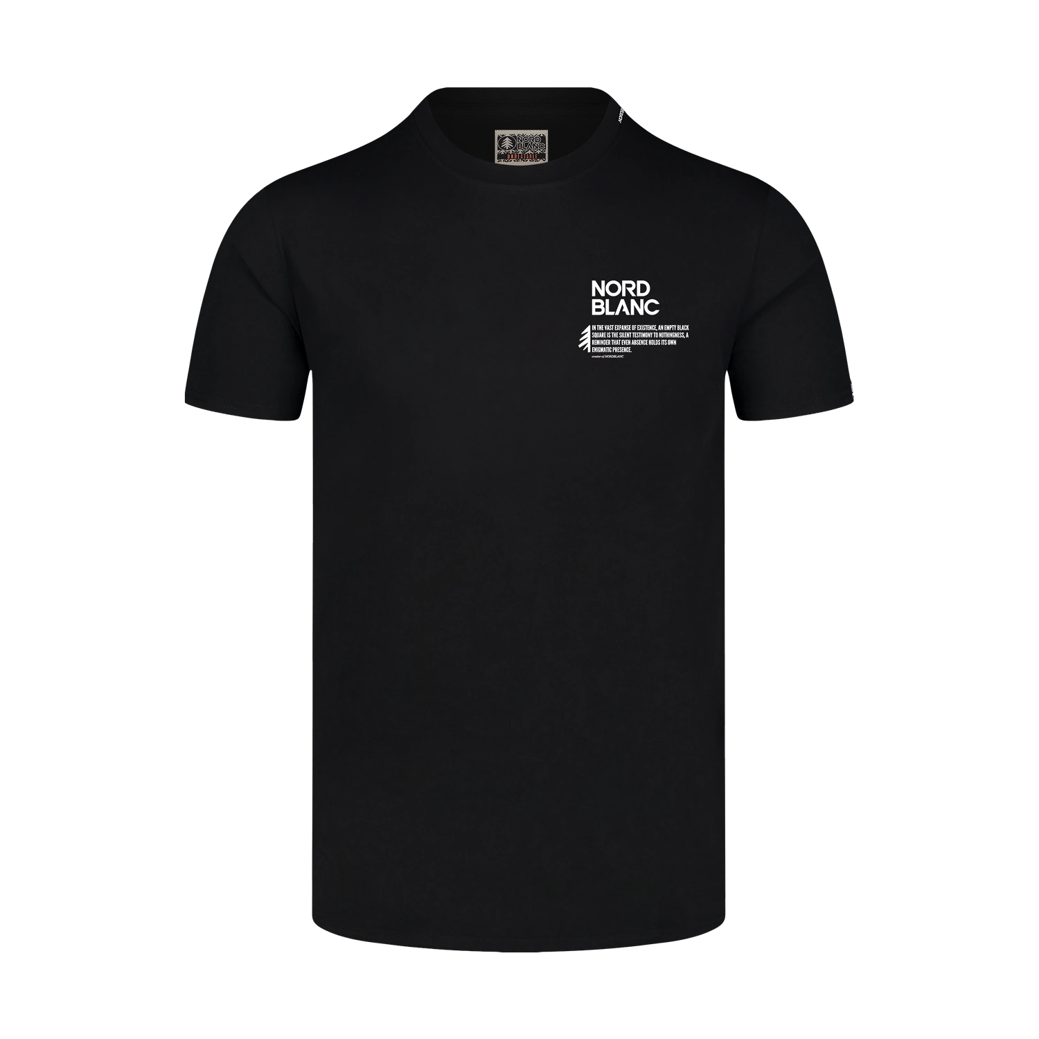 Baumwolle T-Shirt Herren - NOTHINGNESS schwarz