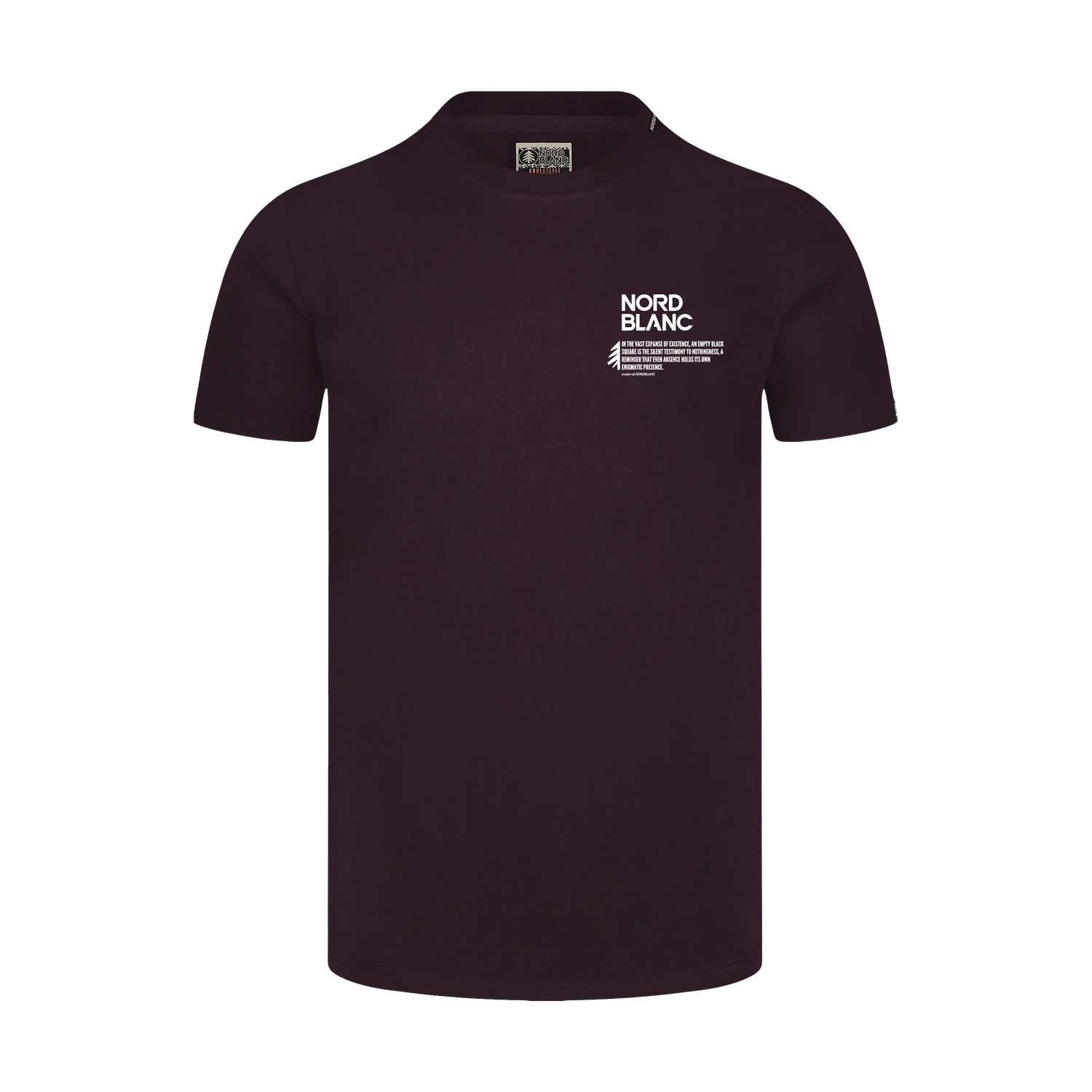 Baumwolle T-Shirt Herren - NOTHINGNESS lila
