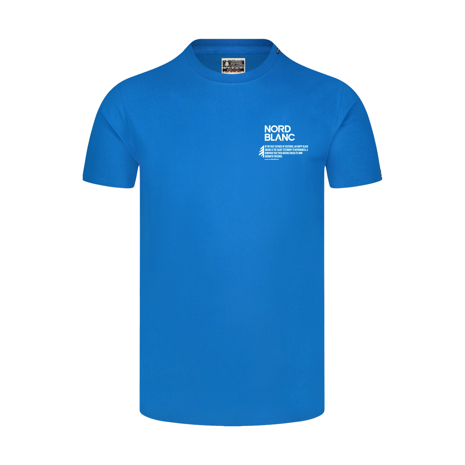 Baumwolle T-Shirt Herren - NOTHINGNESS blau