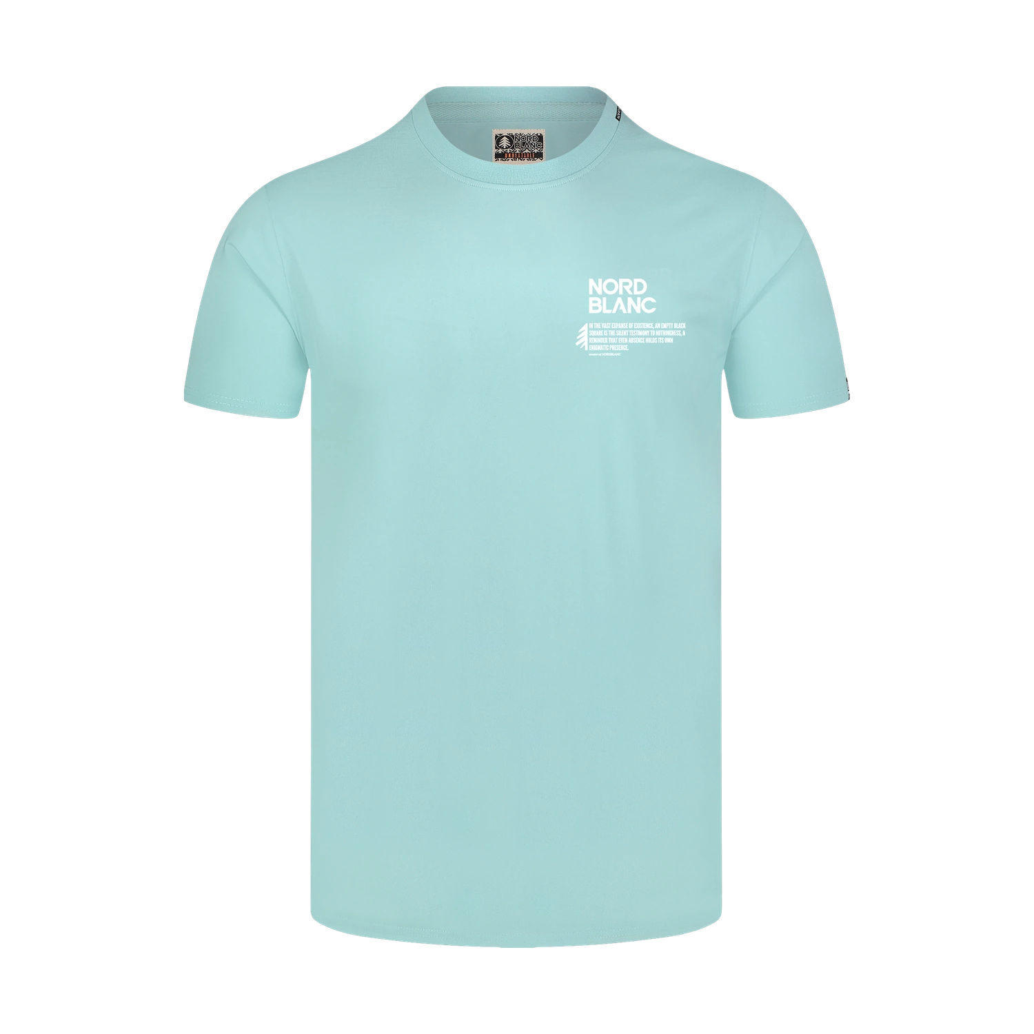 Baumwolle T-Shirt Herren - NOTHINGNESS blau