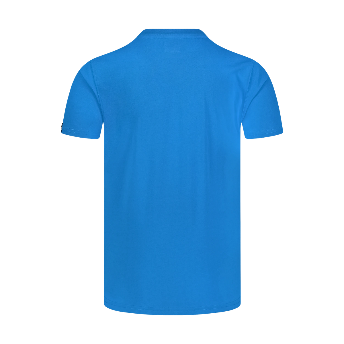 Baumwolle T-Shirt Herren - ROTATED blau – Bild 2
