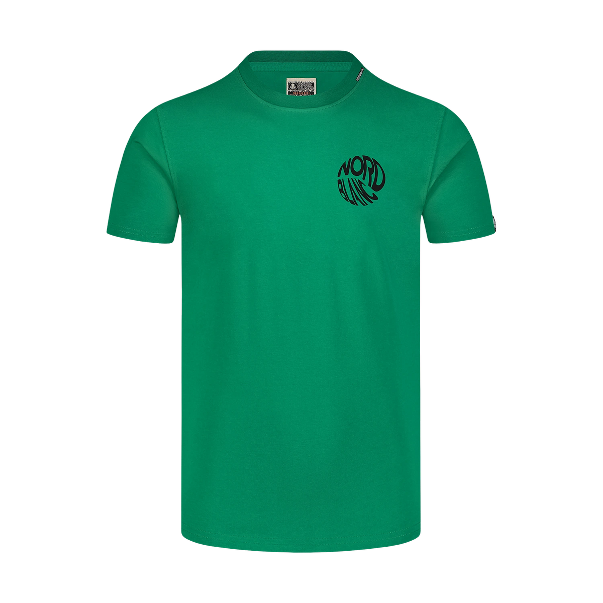 Tricou din bumac pentru bărbați - ROTATED verde