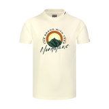 Cotton t-shirt men's - SUNRISE white