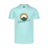Cotton t-shirt men's - SUNRISE blue