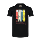 Cotton t-shirt men's - BALI black