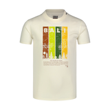 Cotton t-shirt men's - BALI white