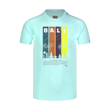 Cotton t-shirt men's - BALI blue