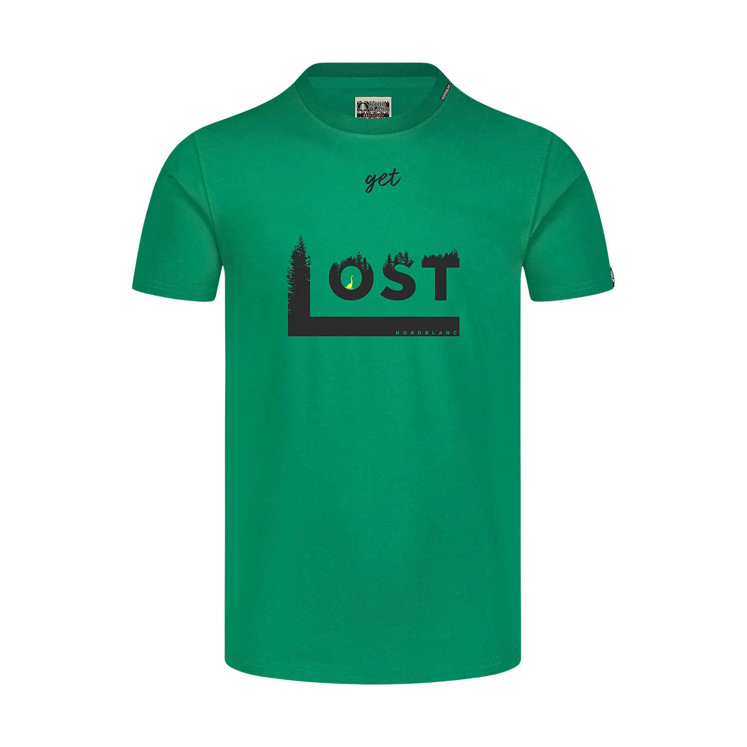 Baumwolle T-Shirt Herren - GETLOST grün-1