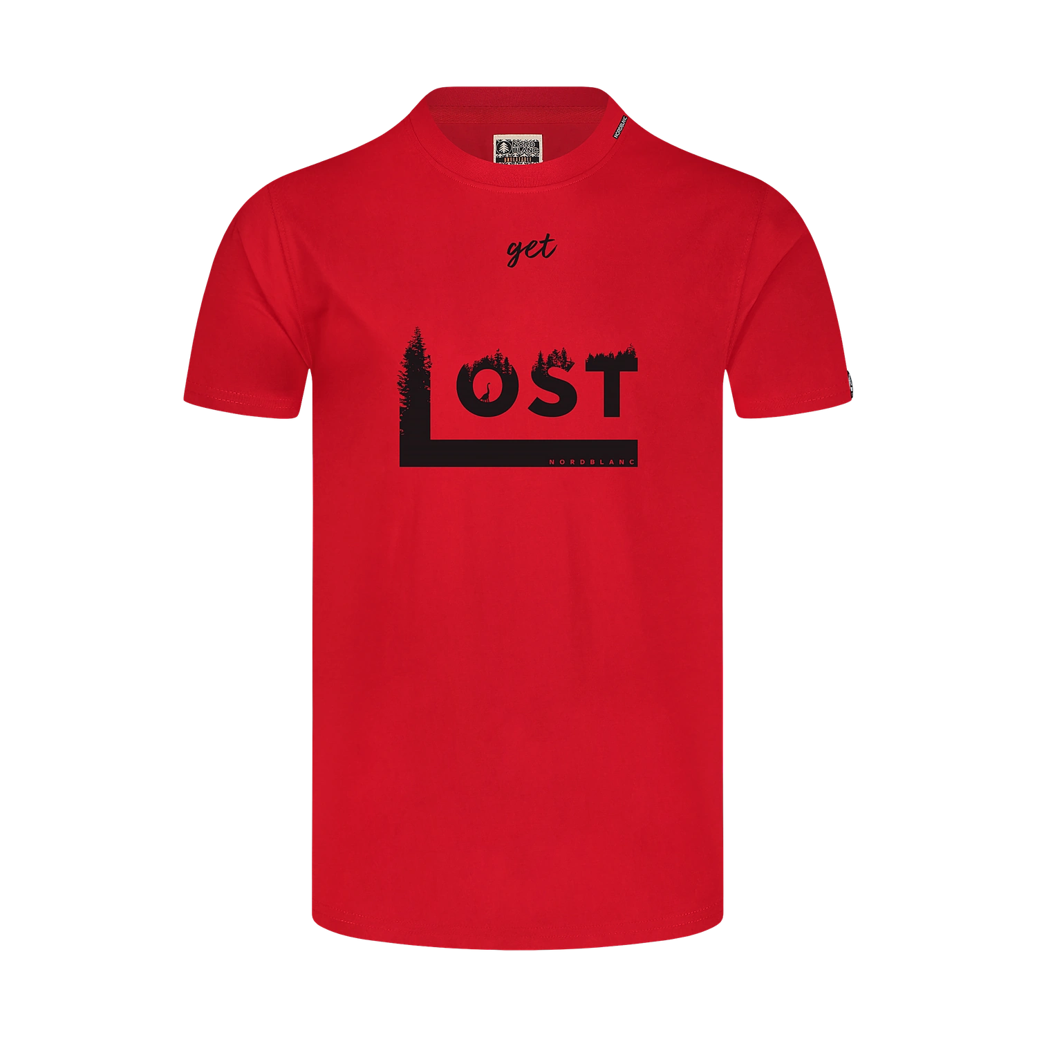 Cotton t-shirt men's - GETLOST red-1