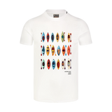 Cotton t-shirt men's - CANOE white